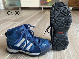 Adidas Wanderschuhe Gr. 30, Blau