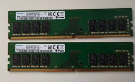 2x8 GB DDR4 RAM