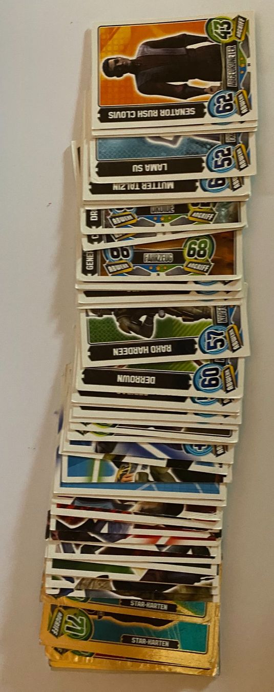 Star Wars Sammelbilder & Trading cards: Star Wars: The Clone Wars Karten – Gebraucht aus Bärau von sphb.hs4ea 1