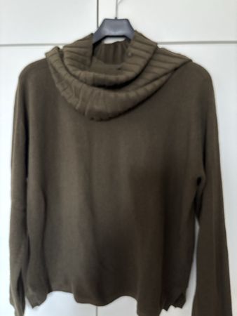 NILE Strickpullover, Khaki, Gr. L
