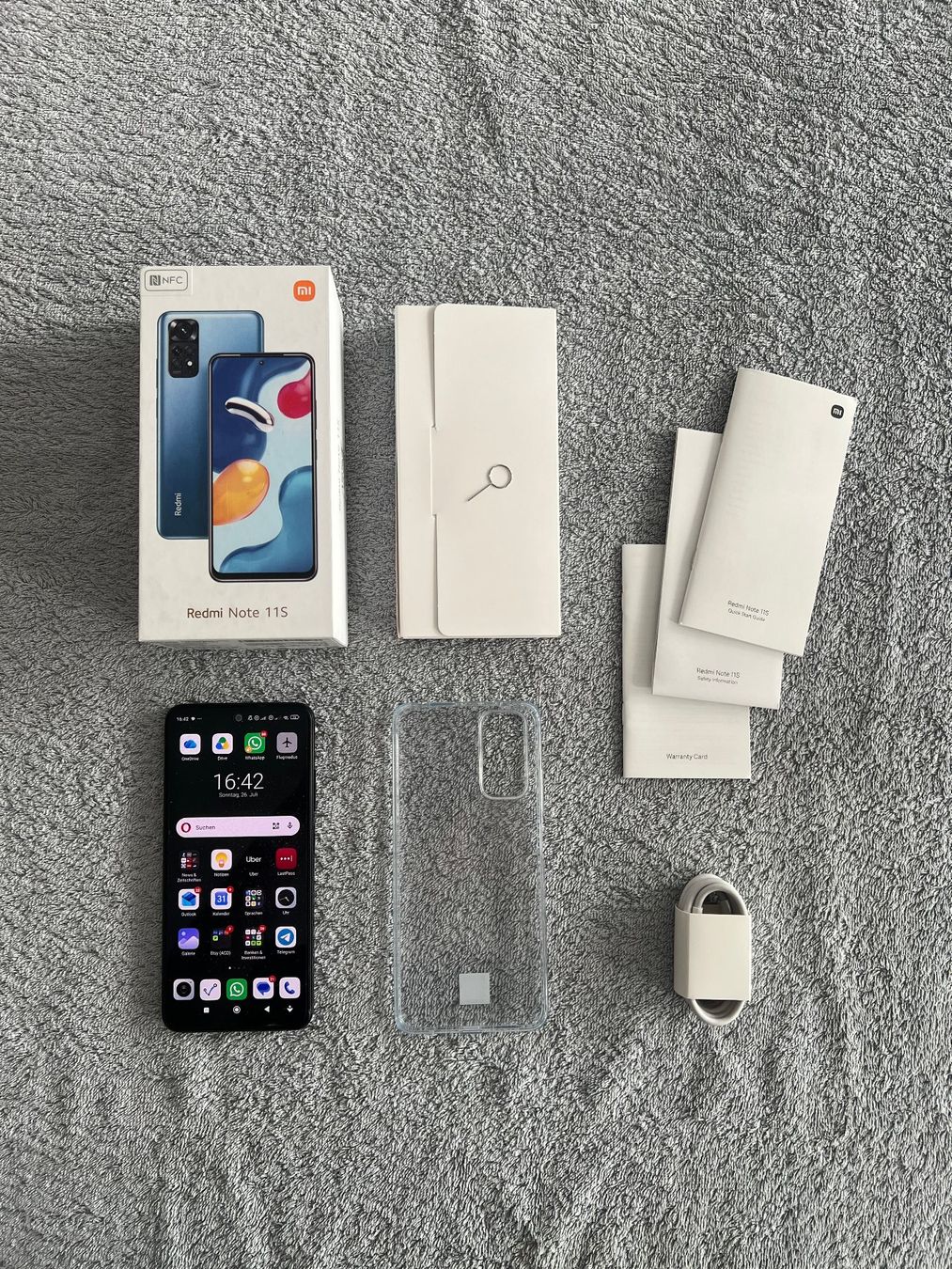 Xiaomi Telefoni cellulari / Smartphones: Redmi Note 11s (mit Zubehör) – Usato da Gränichen venduto da wiewiorka91