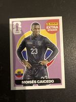 Panini Extra Sticker Moises Caicedo Ecuador guter Zustand