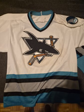 san jose sharks nhl jersey grösse M