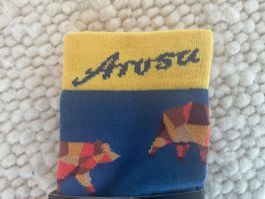 SOCKE AROSA MOTIV BÄRENPPARK DESIGN IN ZÜRICH KNITTED EU