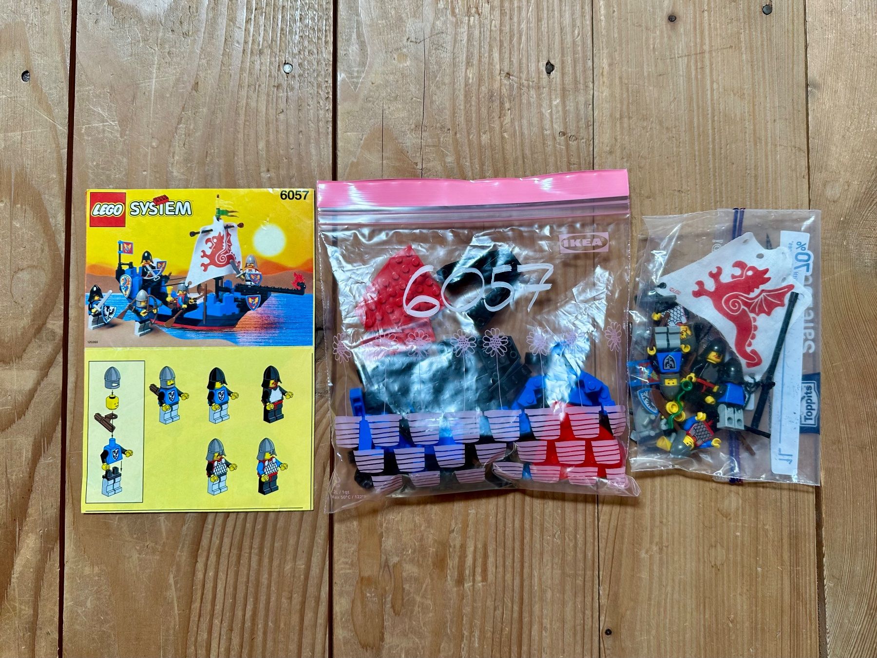Lego Baukästen: Lego Castle Ritter 6057 - complet avec notice – Gebraucht aus Arnex-sur-Orbe von Kikoudoox2 5