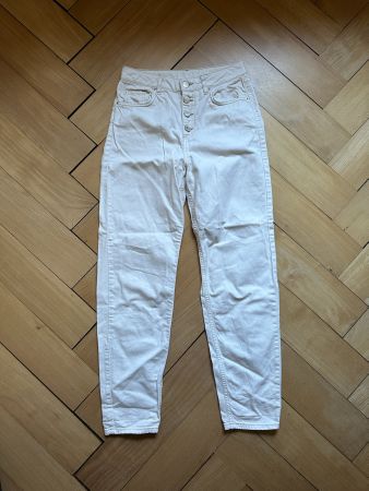 MISS S - Jeans offweiss XS