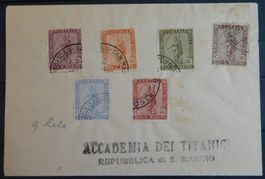 San Marino Lot mit alten Werten III