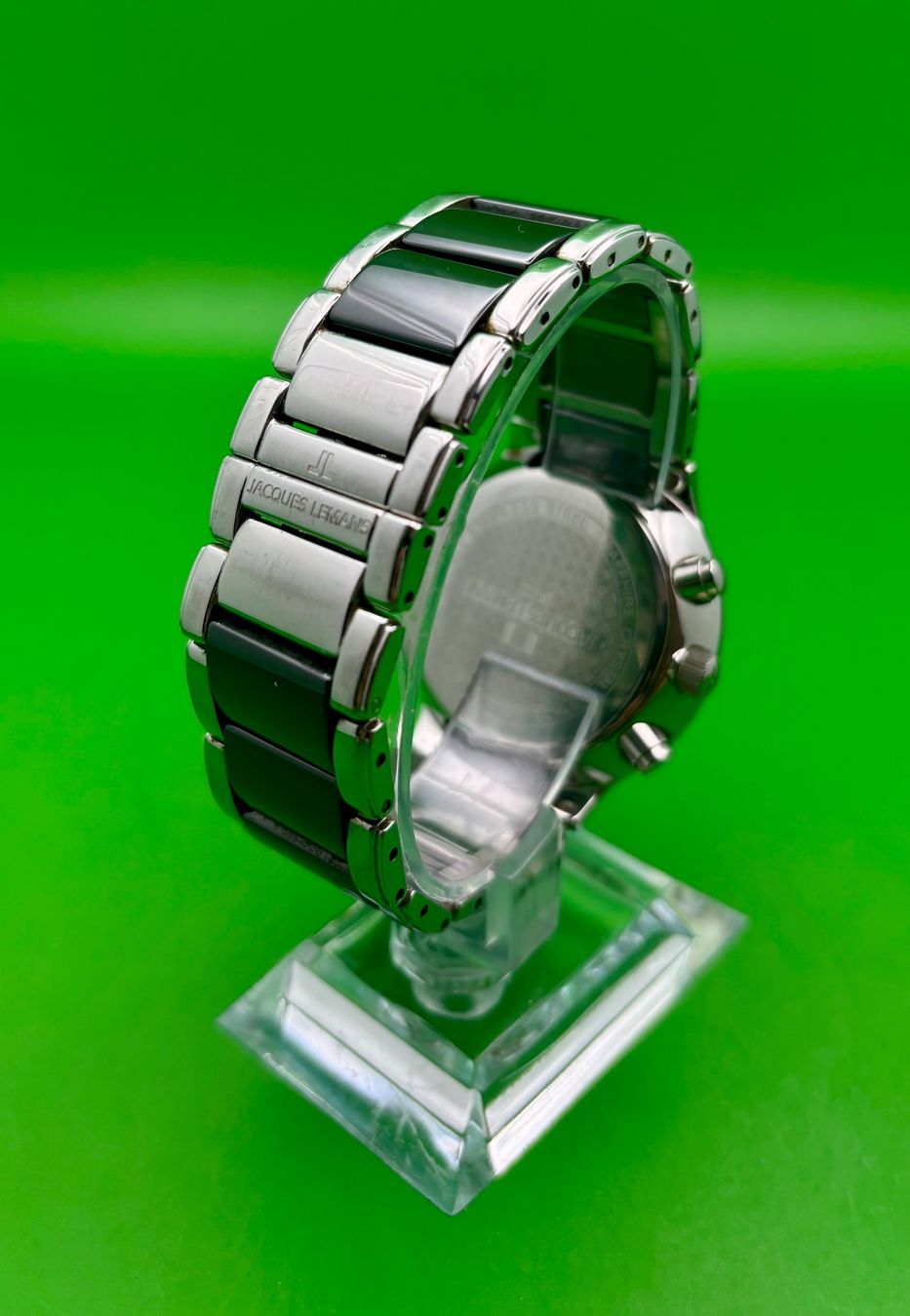 Jacques Lemans Uhren: JACQUES LEMANS CERAMIC CHRONOGRAPH DATE – Gebraucht aus Rorschach von ZeitWerk.10 8