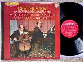 Beethoven Sonates Pour Violoncelle Et Piano N° 2 Et 3 LP🛀