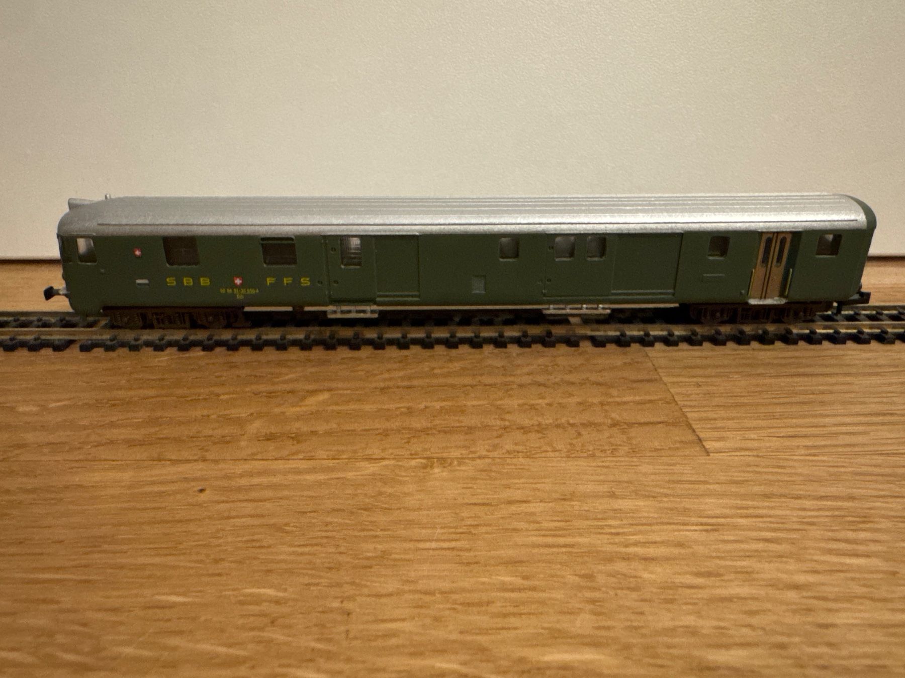 Modellini di ferrovie: Eriam 100/1 SBB Steuerwagen DZt – Nuovo (secondo la descrizione) da Schlierbach venduto da Look8