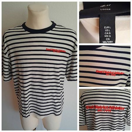 H&M Shirt gestreift Gr L