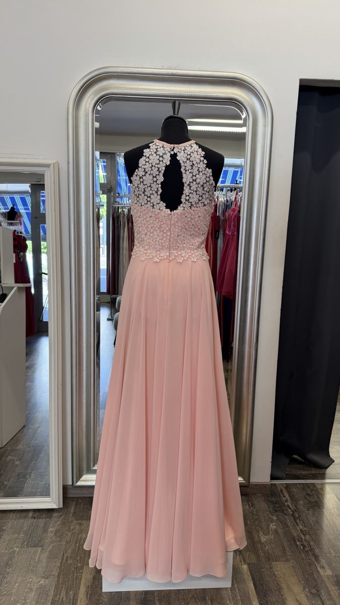 Vestiti: Elegantes helles pfirsichfarbenes Ballkleid Grosse 36 – Nuovo e nell'imballaggio originale da Schlatt ZH venduto da xhesiesi 6