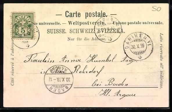 Cartes postales: Schönenwerd, Strassenpartie mit Wohngeb – D'occasion à Berlin par bartko-reher 1