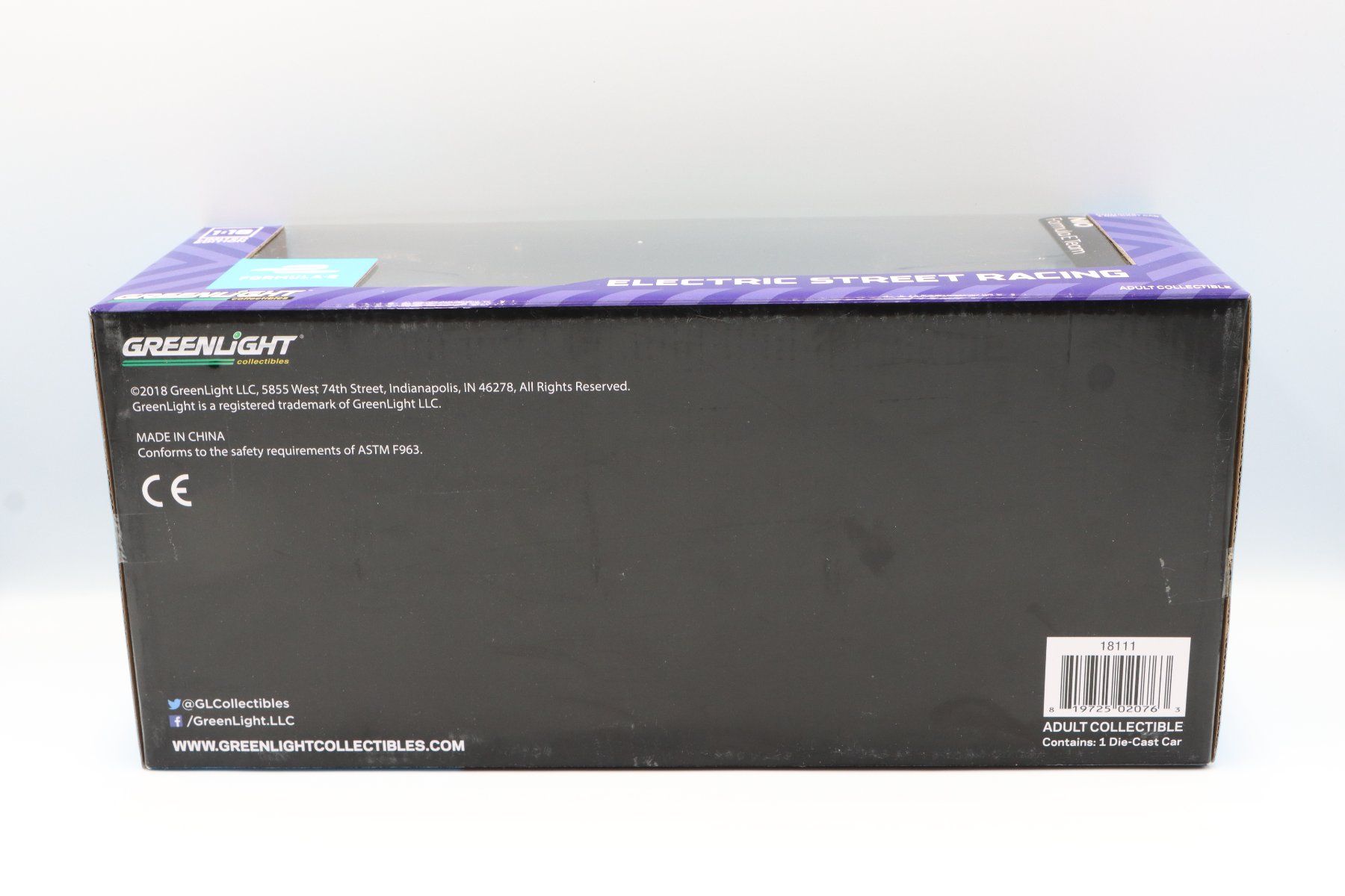 Modellini d'auto: Formula E-Nextev NIO Sport 2017 1:18 Greenlight – Nuovo e nell'imballaggio originale da Bühl b.Aarberg venduto da modelldiecast 2