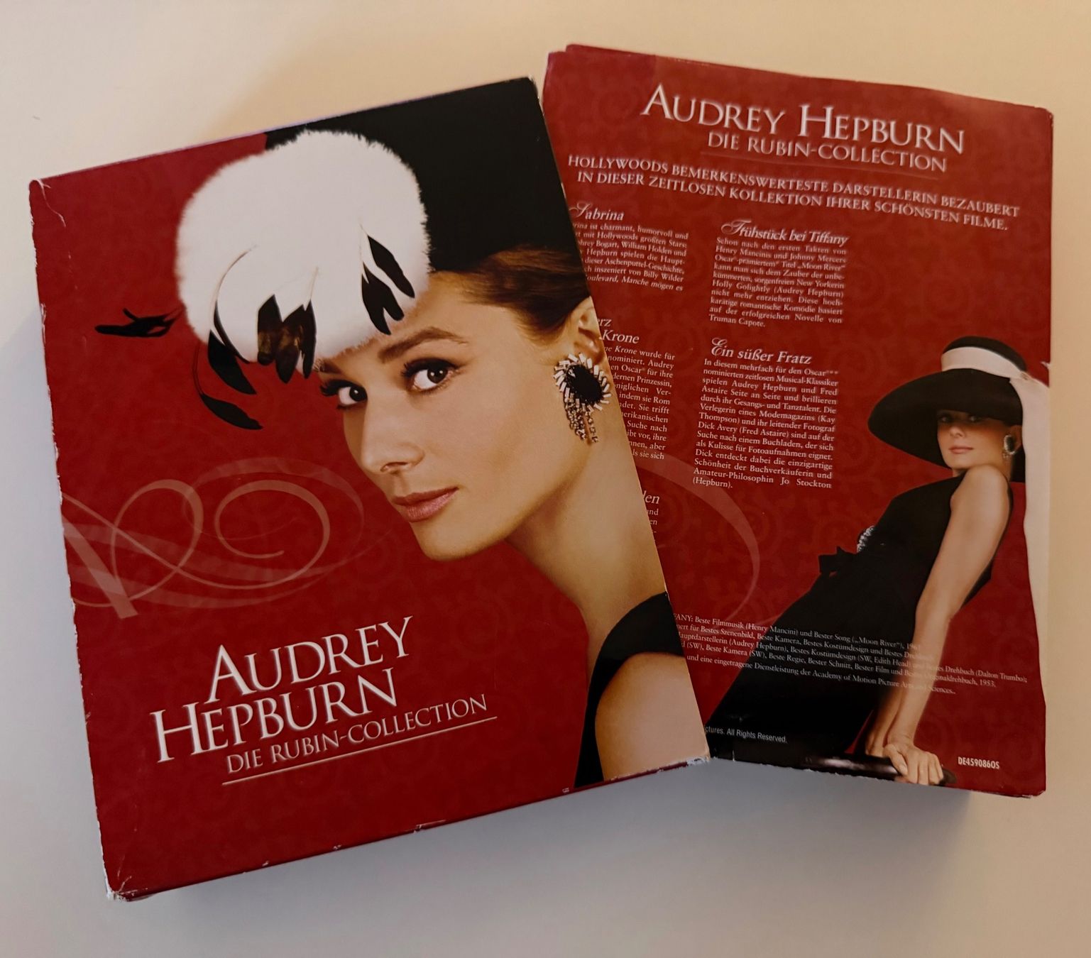 Tutti i DVDs: Audrey Hepburn Rubin Collection DVD Box – Usato da Altstätten SG venduto da sheamus 2