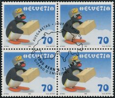 1999 - Pingu - Abart - Viererblock