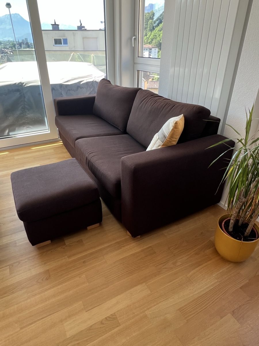 Divani: Sofa inkl hocker, beide gut gepflegt – Usato da Luzern venduto da joris_c1 1