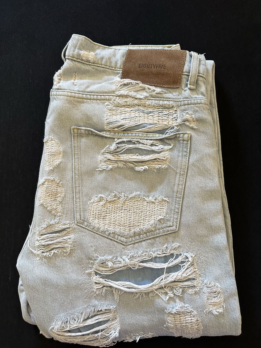 Jeans: Eightyfive Full Destroyed Jeans desert blue Grösse 33 – Gebraucht aus Frenkendorf von Lele2110 1