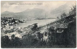 Lugano - Standseilbahn Monte San Salvatore