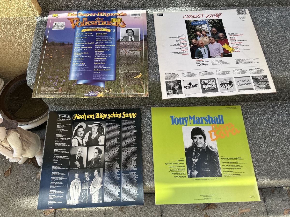 Dischi in vinile: Schweizer Volksmusik Schallplatten  – Usato da Oberentfelden venduto da vilibrand 1
