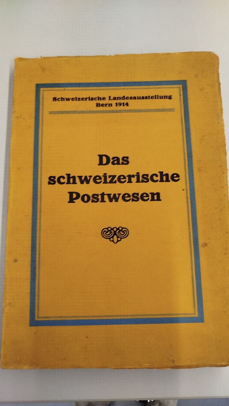 Libri: Antik Das schweiz. Postwesen Bern 1914 Oberpostdirektion – Usato da Glashütten venduto da lightmoon