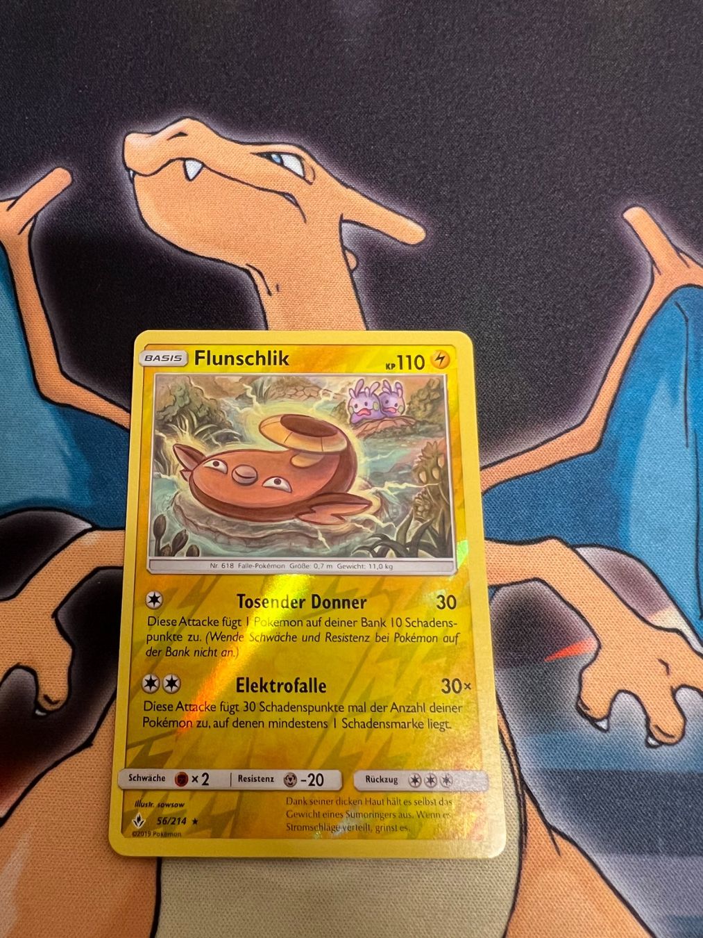 Pokémon Sammelbilder & Trading cards: Flunschlik (UNB 56) - Reverse Holo - Unbroken Bonds – Neu (gemäss Beschreibung) aus Bülach von Pfrenzel