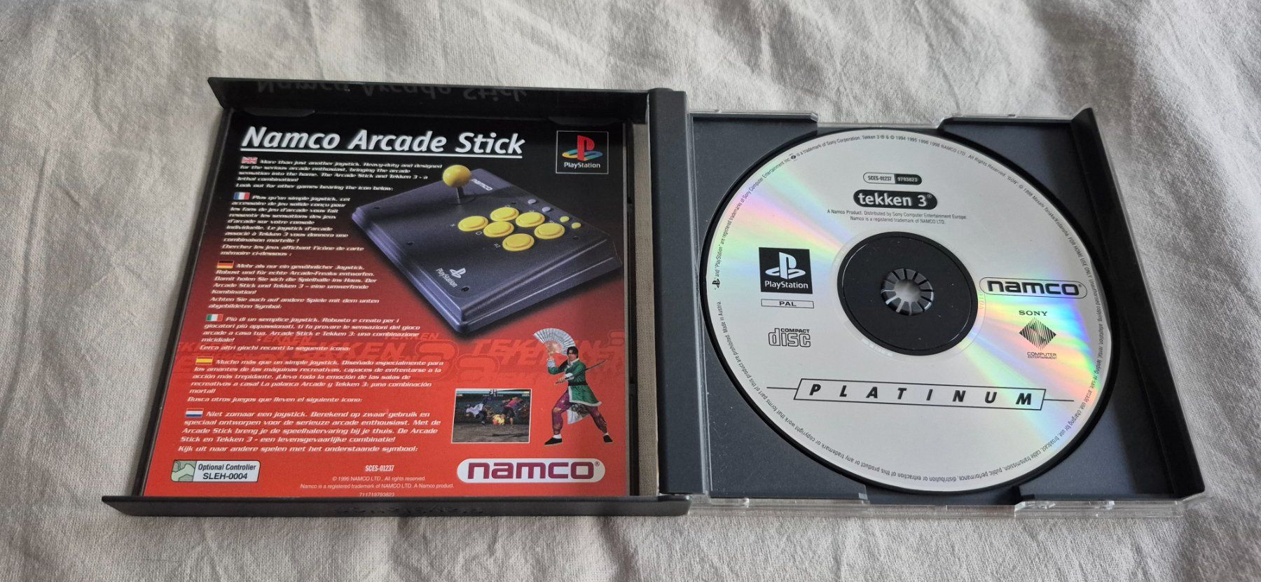 Sony Giochi: TEKKEN 3 PS1 PLATINUM 1998 MULTILANGUAGES JEU SPIEL RETRO – Usato da Grand-Lancy venduto da luc111 5