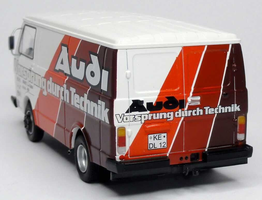 Volkswagen Modellini d'auto: VW LT Kastenwagen "Audi Vorsprung durch Technik" – Nuovo e nell'imballaggio originale da Flawil venduto da Imperiosud 6
