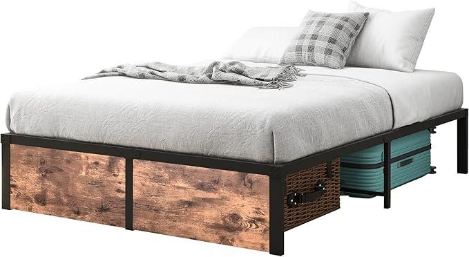 Bett 180x200 HOJINLINERO Metallbett 90x200 Mit Latt Produktbild-Vorschau 6