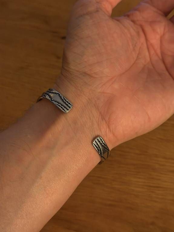 Bracciali & Braccialetti: Altsilber Aztec Armreif – Usato da Uttigen venduto da Bartolin78 3