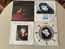 SANDRA ARABESQUE tolle Singles Kult Top 80's Maria Magdalena