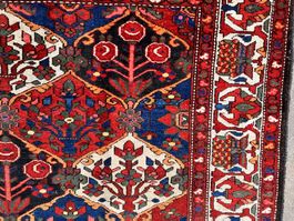 Antik Bachtiar Teppich Perser 220x165cm