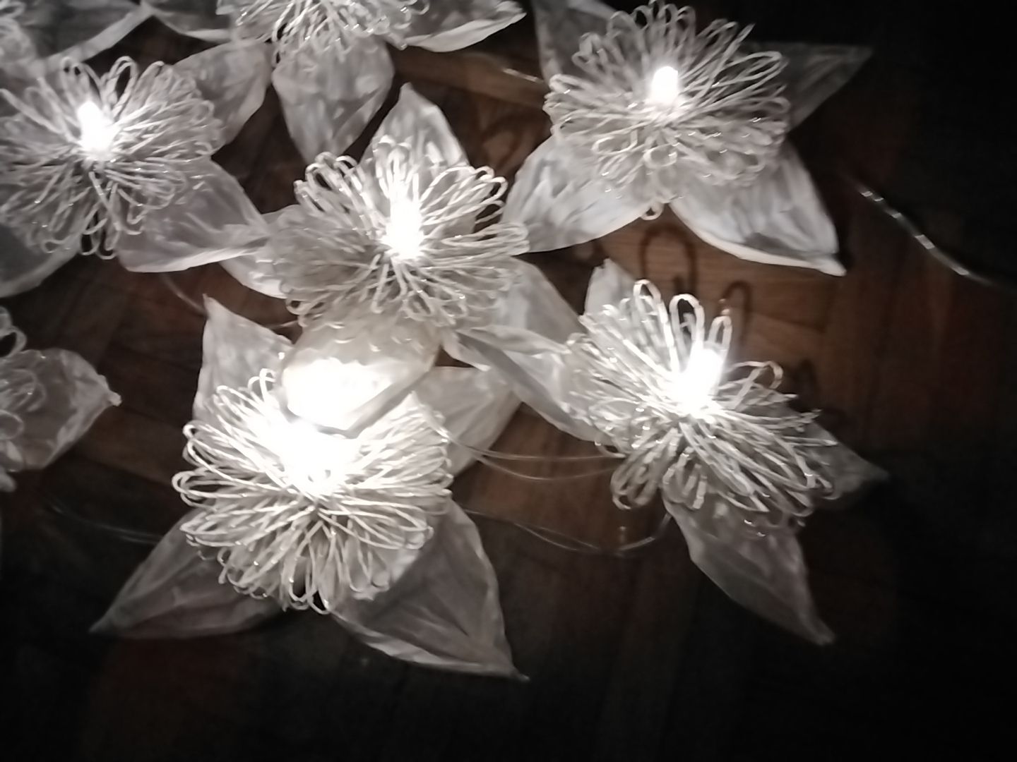 Lichterketten & Leisten: Lichterkette Blumen – Neu (gemäss Beschreibung) aus Biel/Bienne von dasi3 4