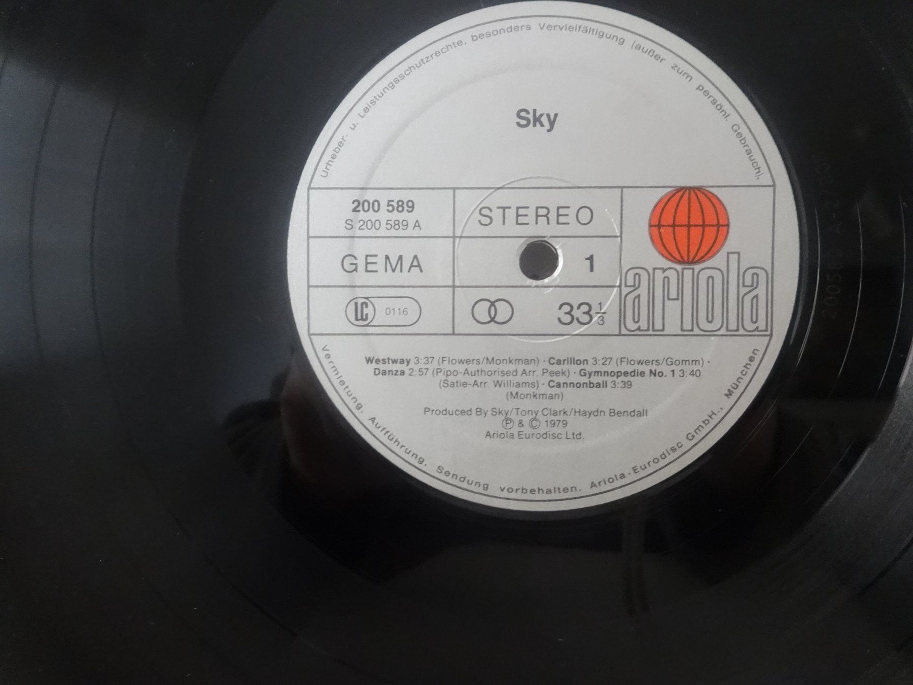 Dischi in vinile: Sky -  Sky 1 - Vynil LP - 1979 – Usato da Neuchâtel venduto da HelloSound 4