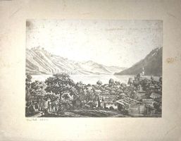 Brienz Aquatinta von S. Weibel 1807