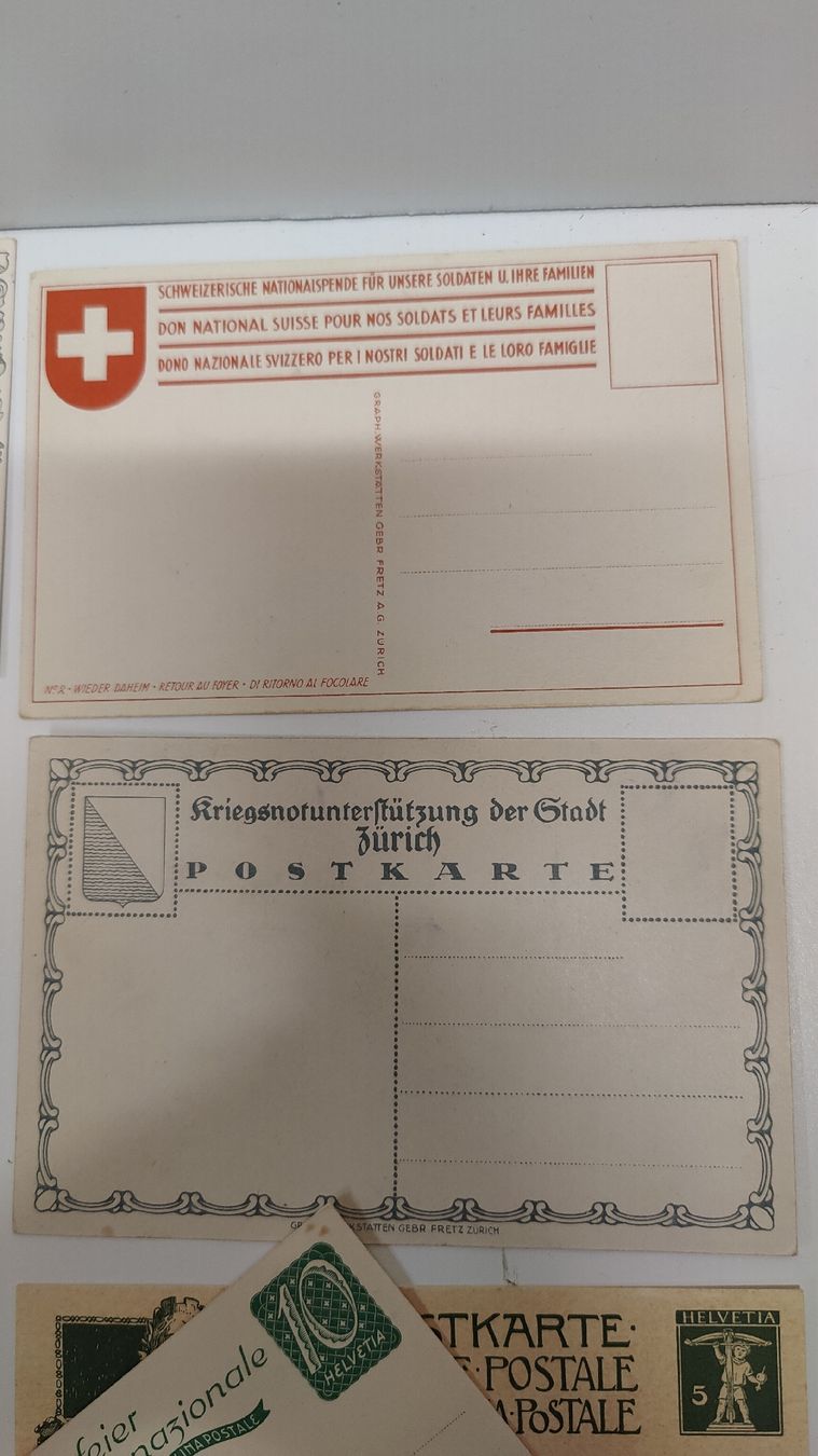 Cartoline postali: Antike Ansichtskarten Bundesfeier 20er Jahre (S8) – Usato da Neuenhof venduto da SchnaeppliAllerlei 3