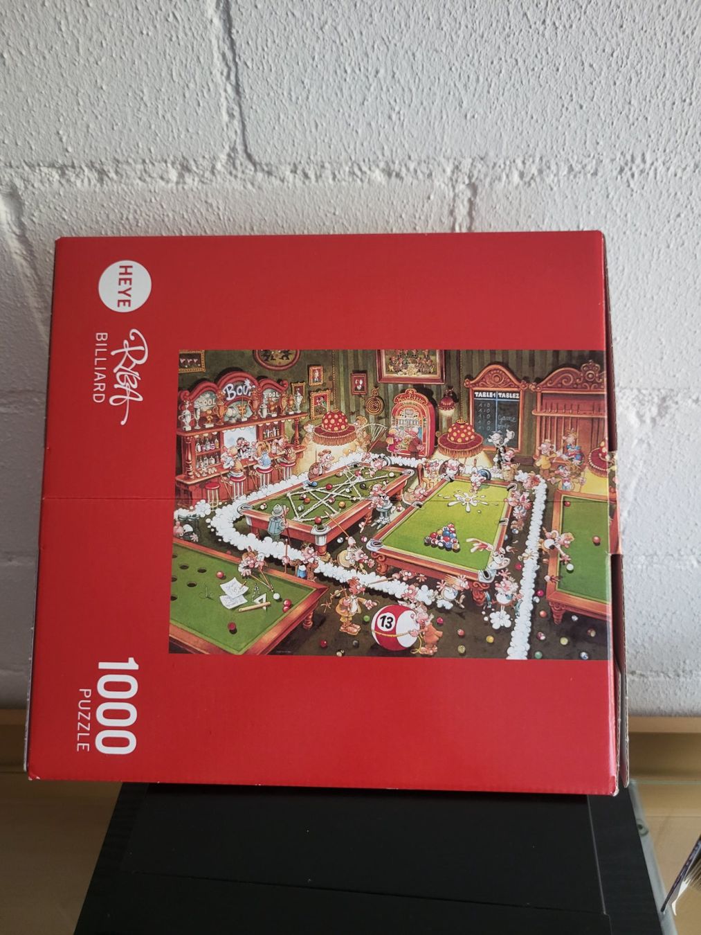 Heye Puzzle: HEYE Puzzle RYBA billiard 1000Teile – Usato da Therwil venduto da Nika123 1