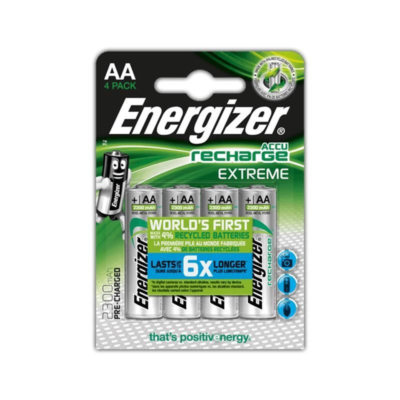 Energizer Caricatori & Batterie: Akku Batterie AA, 2300, 4Stk. – Nuovo e nell'imballaggio originale da Wettingen venduto da Swala