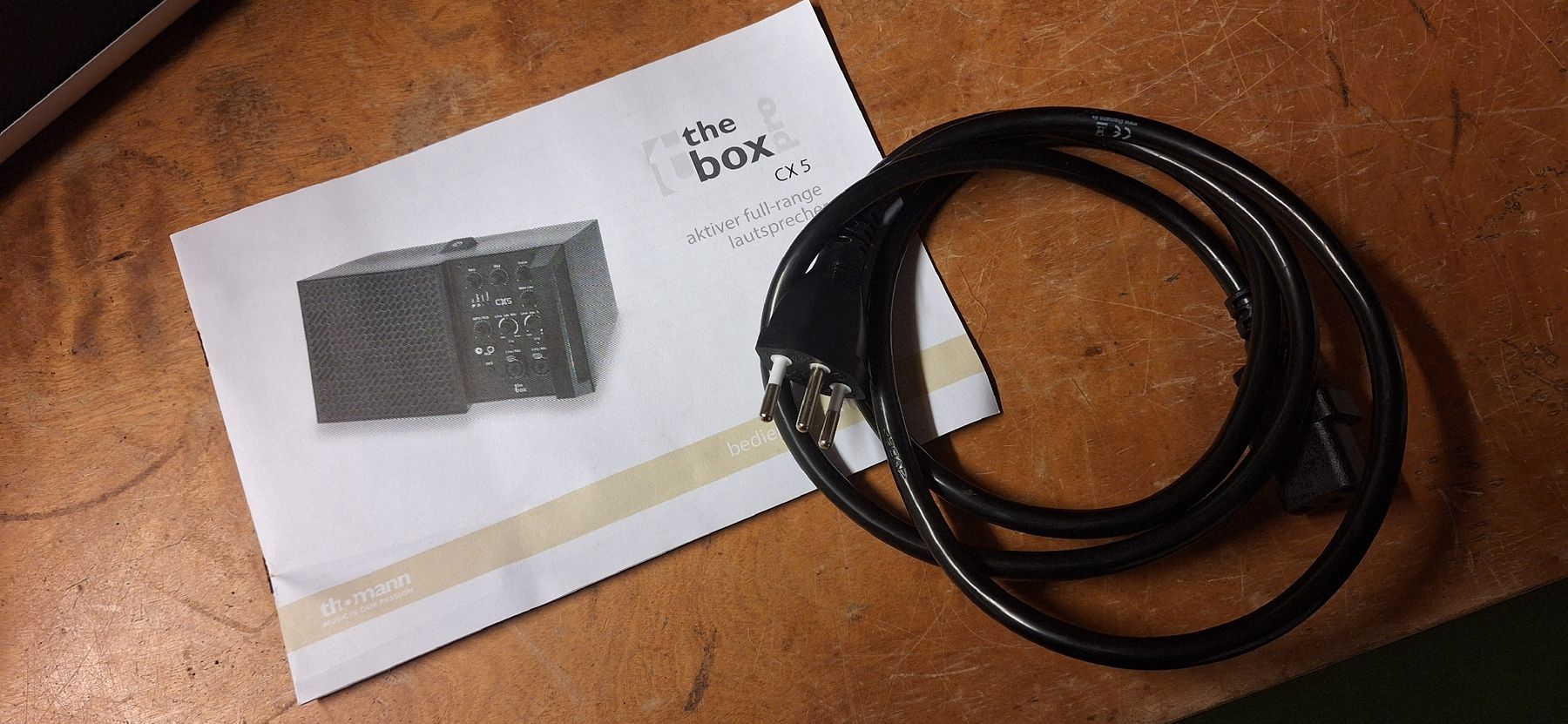 Lautsprecher: Thomann "the box" CX5 Aktiv Fullrange Lautsprecher – Gebraucht aus Rheineck von gian1982 2