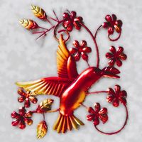 🏡🌺 Kolibri-Wandornament – Farbenprächtiges Highlight! ✨💫