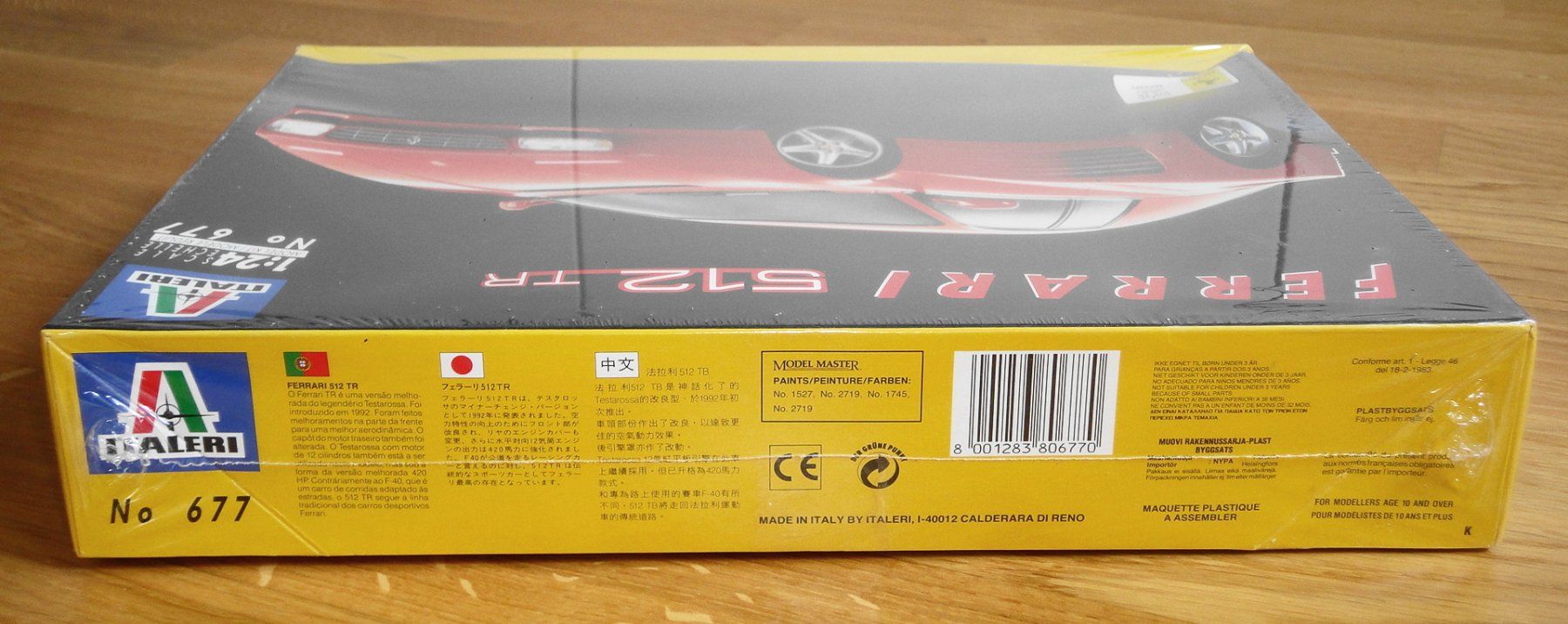 Italeri Modellbausätze & Standmodelle: ITALERI FERRARI 512 TR 1:24 – Neu und originalverpackt aus Frümsen von Malibu69 3