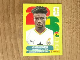 Panini FIFA WC 2026 Sticker Mohammed Kudus GHA 14