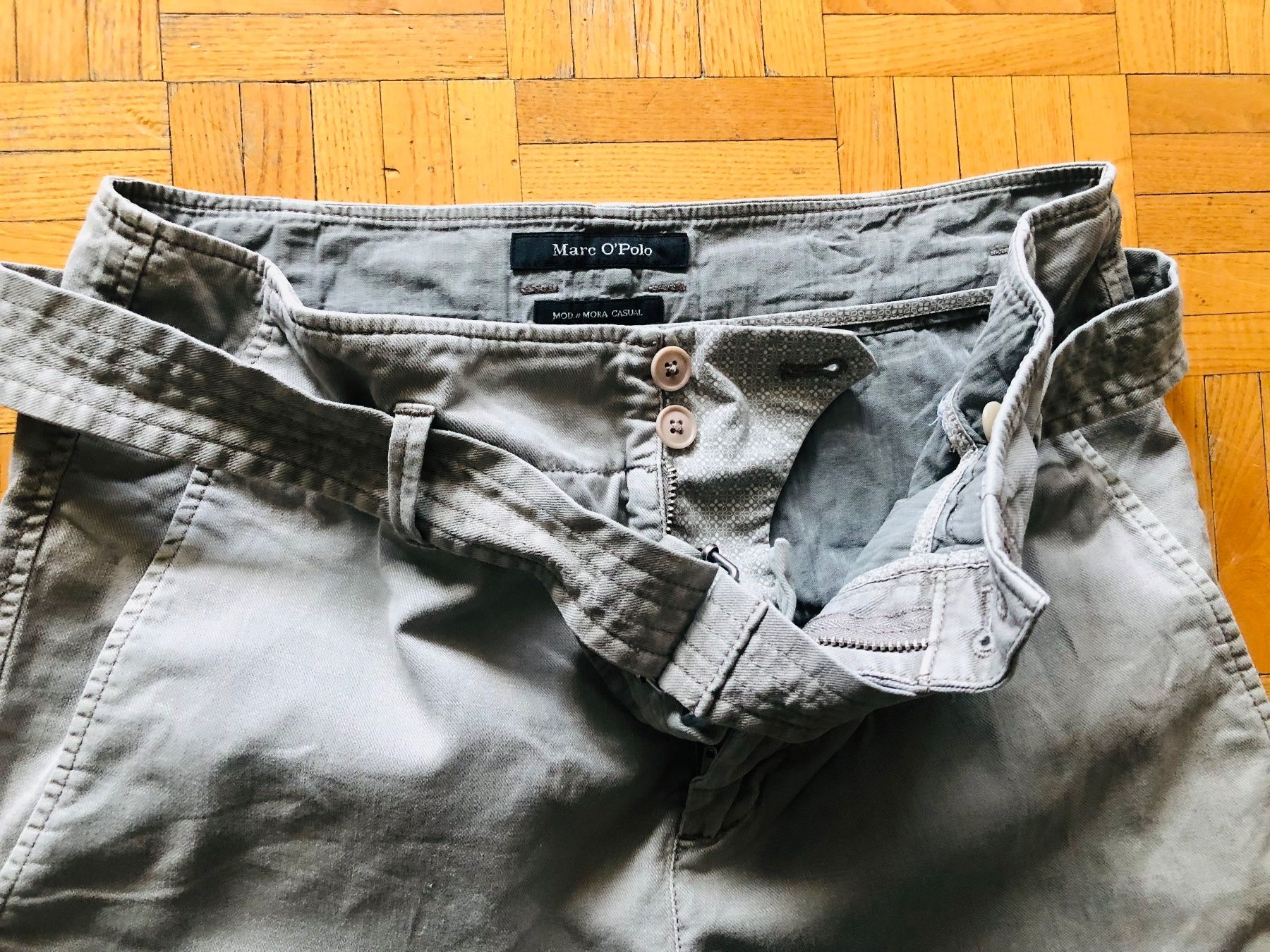 Hosen: Marc O‘oplo Hose mit Gürtel – Gebraucht aus Uster von bek_v2ct