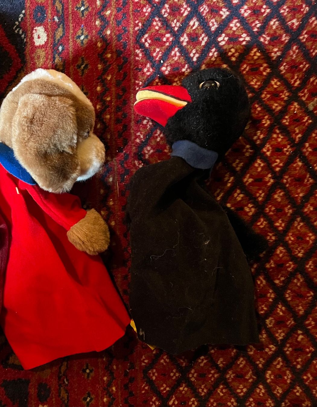 Steiff Giocattoli: 2 ältere Steiff Handpuppen, Vintage – Usato da Urnäsch venduto da schneewittli.