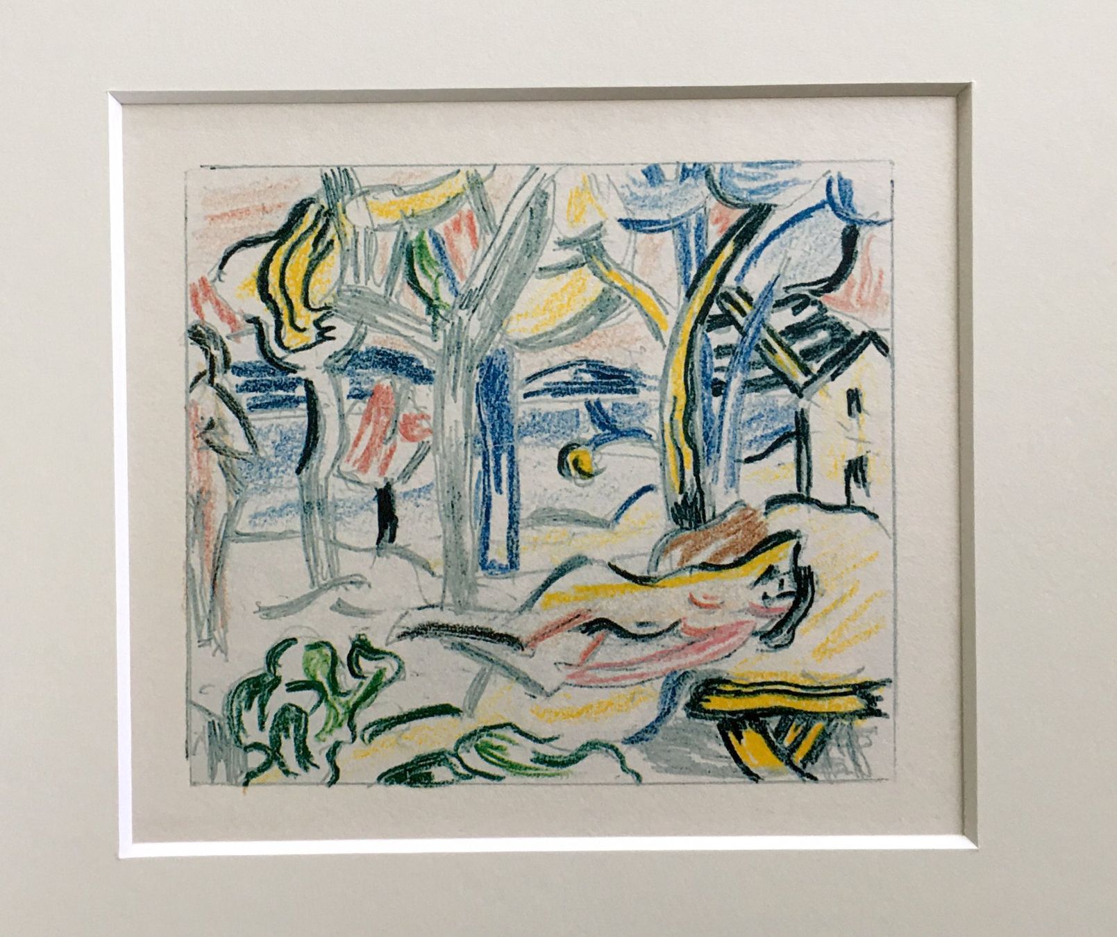 Grafiken & Lithographien: ROY LICHTENSTEIN " RECLINING FIGURE IN LANDSCAPE" – Gebraucht aus Nennigkofen von Sommersonnen 2