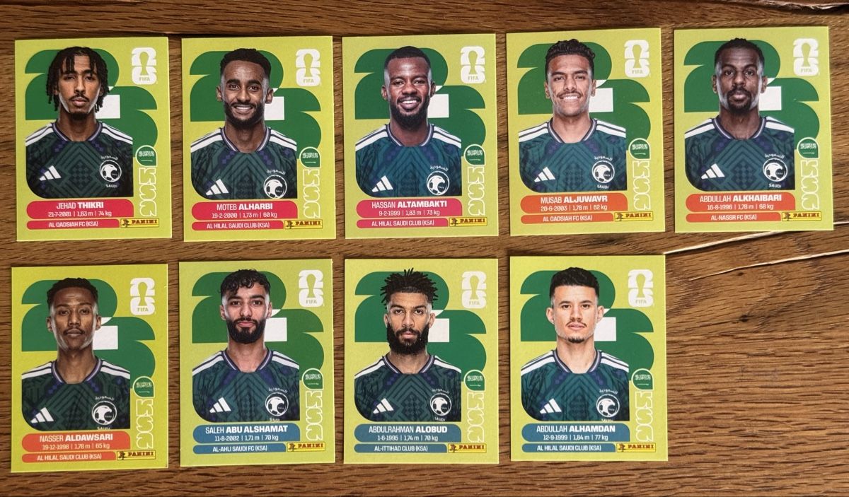 Panini Sammelbilder & Trading cards: Panini Sticker WM 2026 - Saudi Arabien – Neu (gemäss Beschreibung) aus Mägenwil von Goldfire