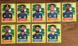 Panini Sticker WM 2026 - Saudi Arabien