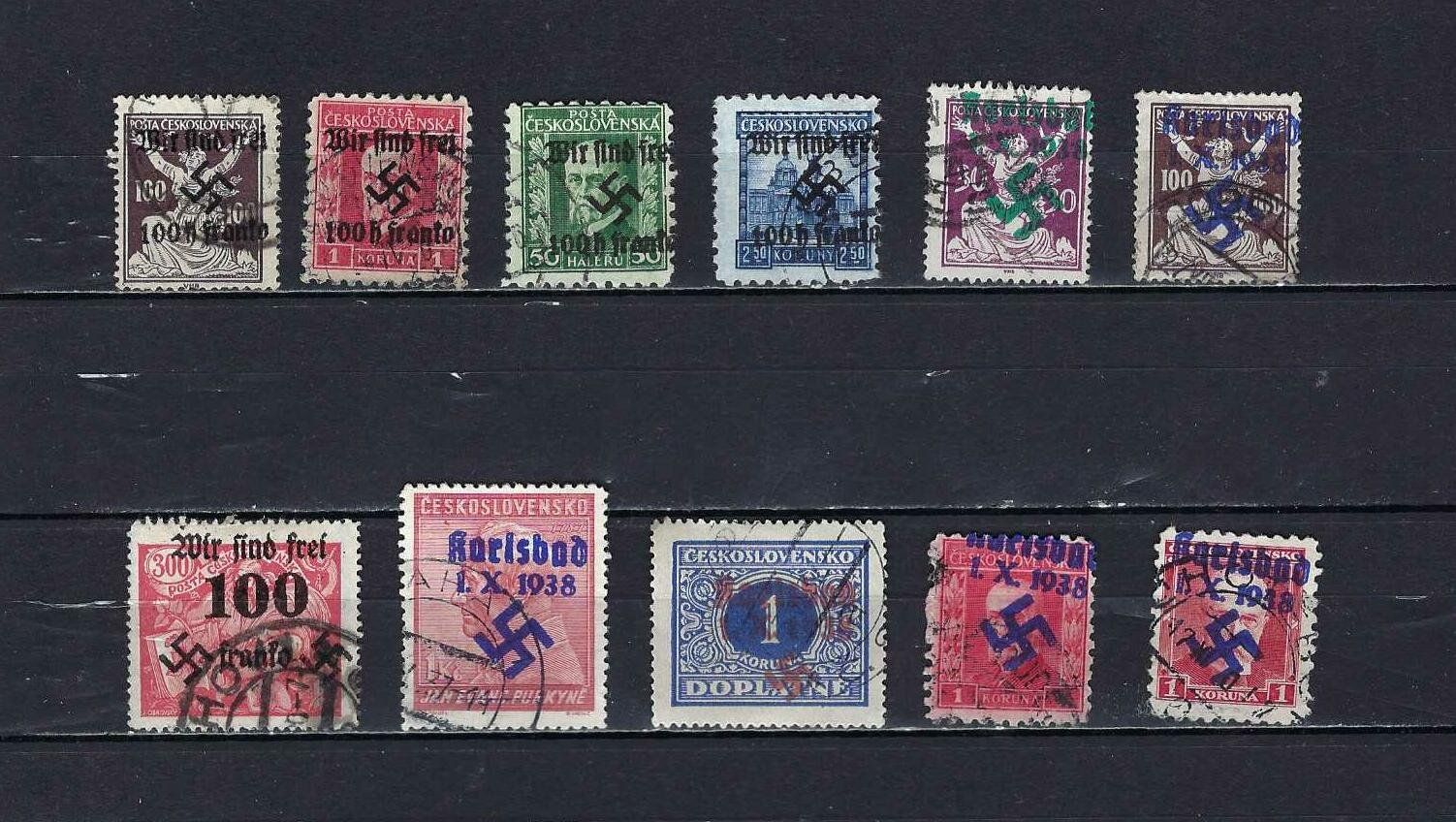 Tutti i francobolli: WKII Sudetenland gest. – Usato da Altstätten SG venduto da Nandodax