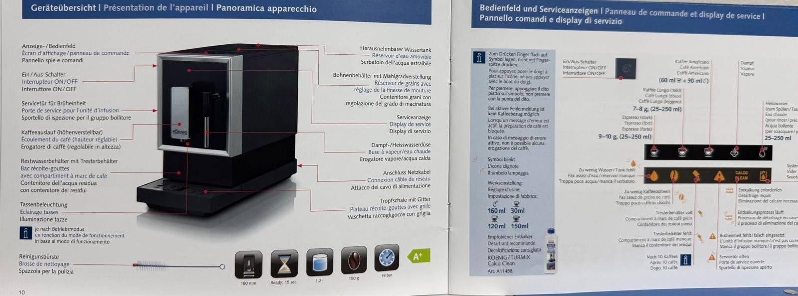 König Macchine per caffè & Macchine per espresso: König finessa BLACK CUBE – Usato da Freienbach venduto da pae_8ff7 5