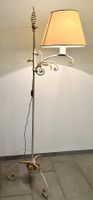 Lampe Leuchte Ständerlampe - Eisen handgeschmiedet - weiss